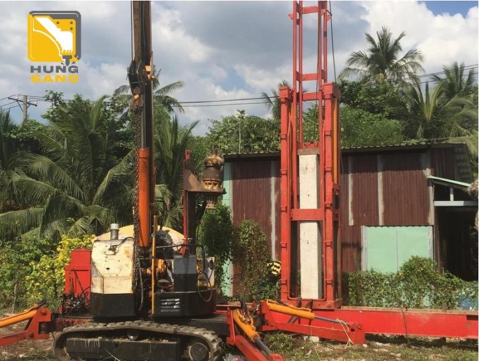 Các phương pháp thi công ép cọc bê tông hiệu quả hiện nay 2 Ép cọc bê tông - phương pháp ép ôm